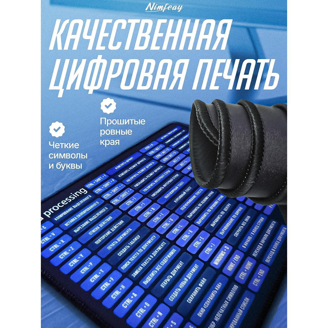 Коврик для мыши Nimfeay word21/26