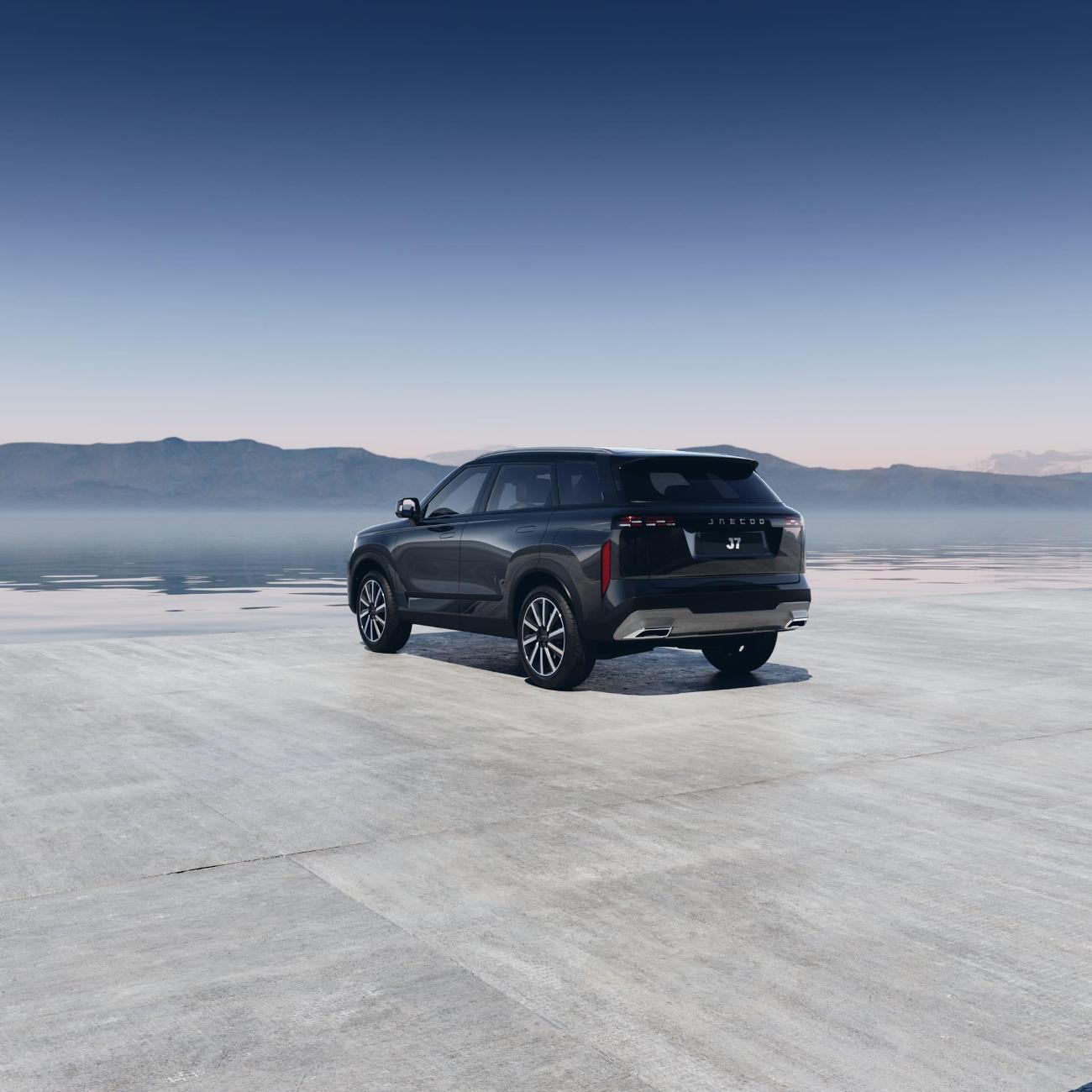 Автомобиль бензиновый JAECOO J7 Lifestyle LP 1.6 DCT (Черный)