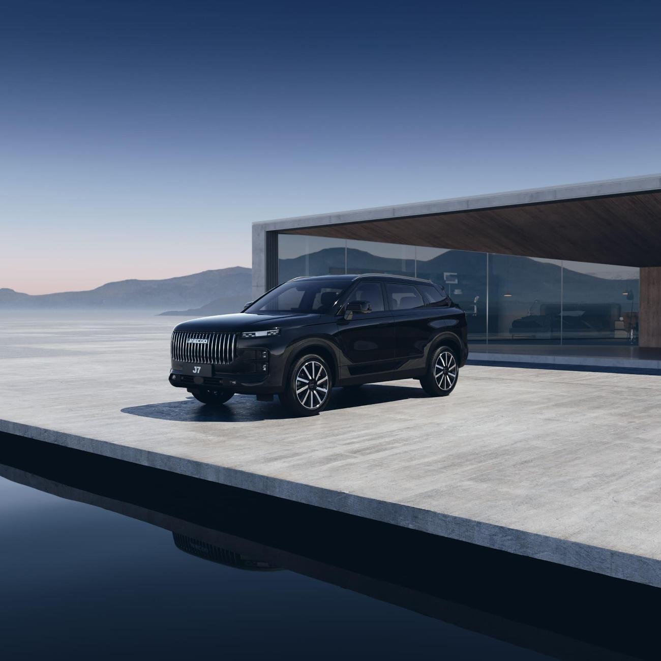 Автомобиль бензиновый JAECOO J7 Lifestyle LP 1.6 DCT (Черный)