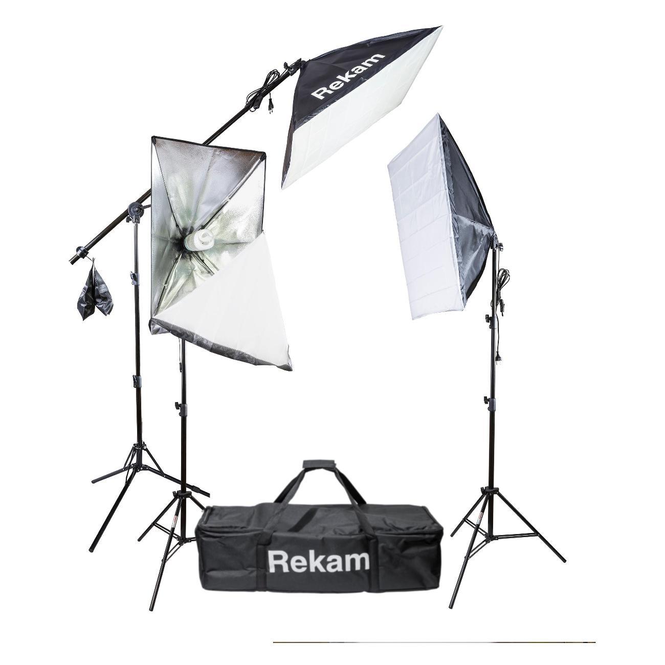 Осветитель флуоресцентный Rekam CL-555-FL3-SB Boom Kit фото