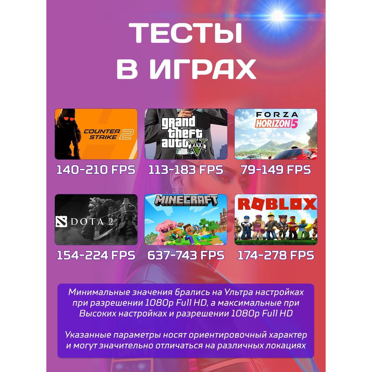 Системный блок БиГ! Комп White Dragon Core i7 (10 ядер) RTX 3060ti W11 32GB 256GB 70v279.2l