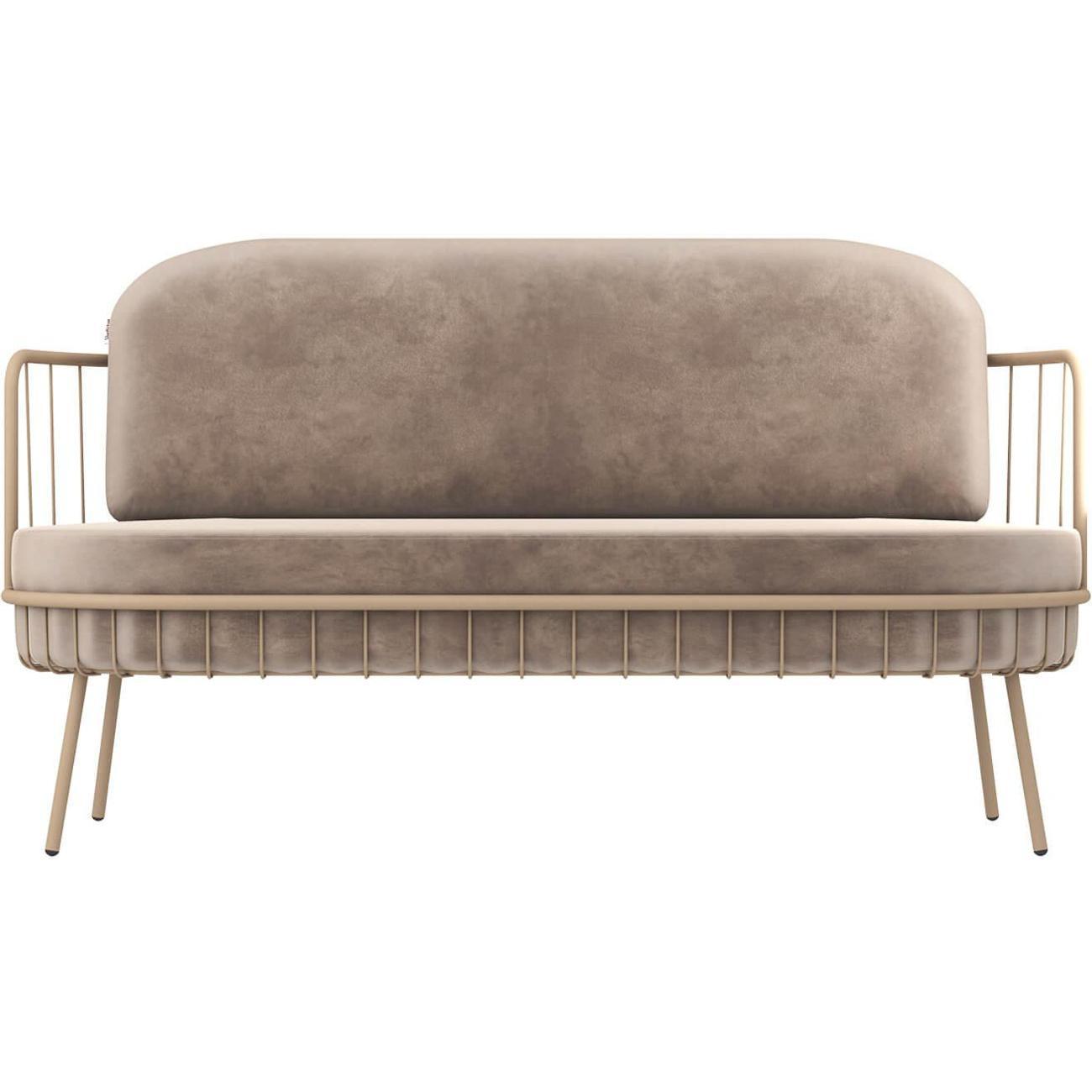 Диван Sheffilton SHT-SF8 латте/кофейный