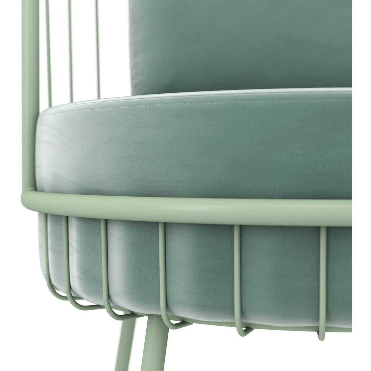 Диван Sheffilton SHT-SF8 нежная мята/мятный