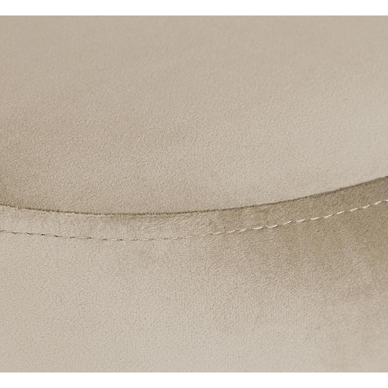 Пуф Sheffilton SHT-B6 ванильный крем/черный муар