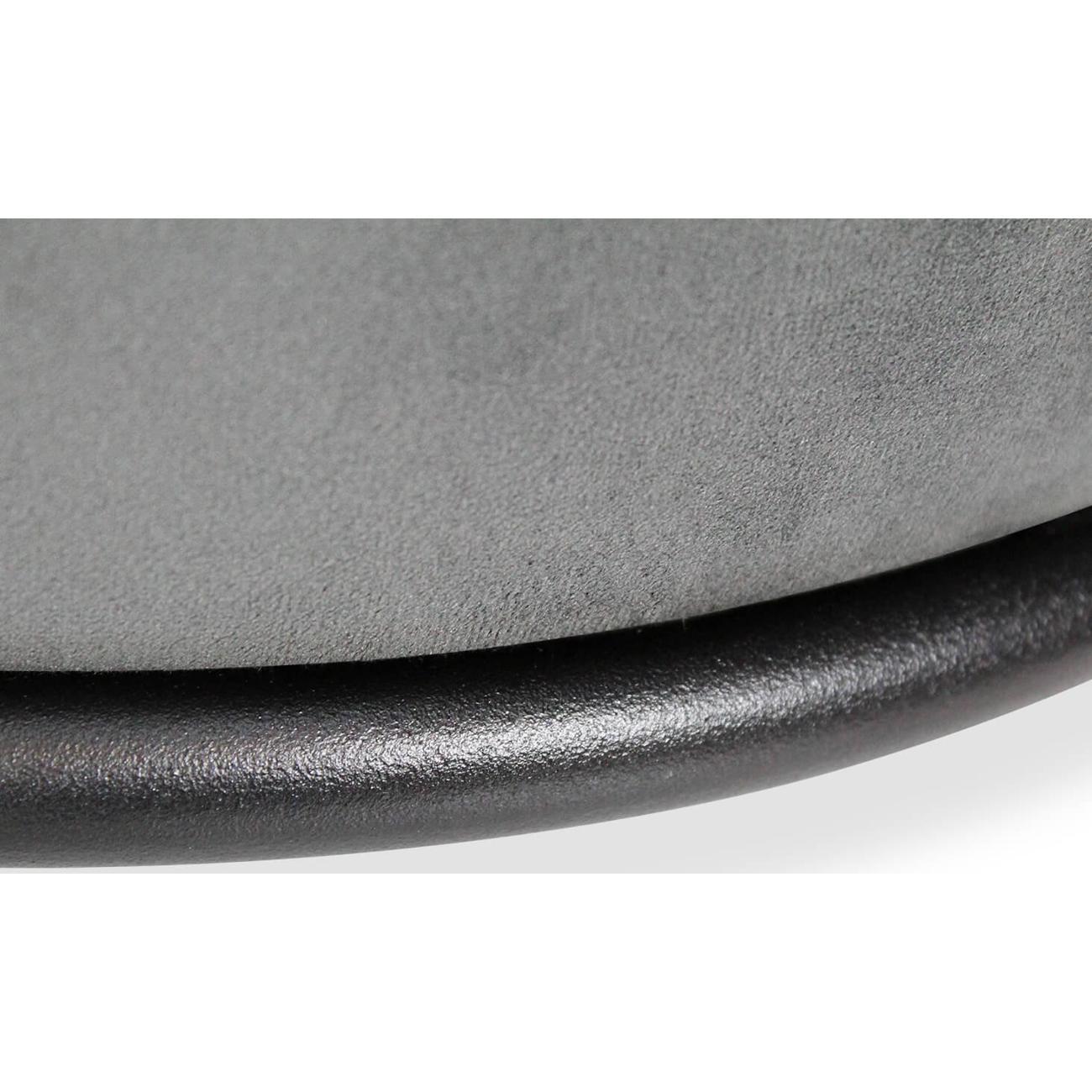 Пуф Sheffilton SHT-B6 угольно-серый/черный муар