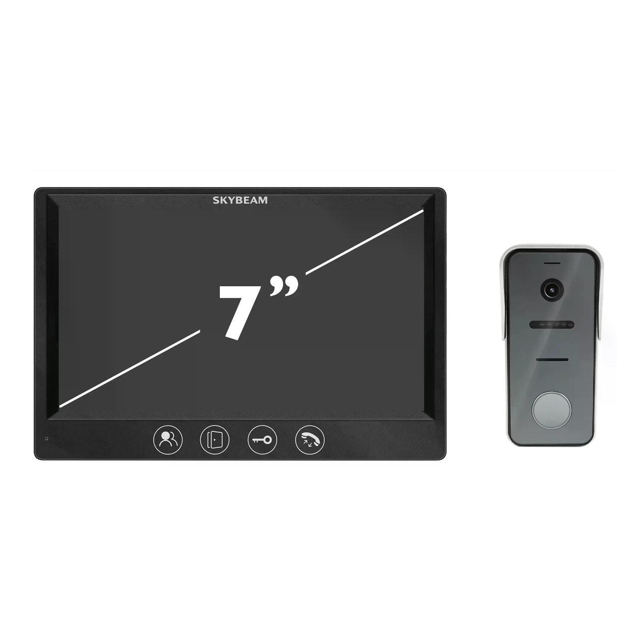 Видеодомофон SkyBeam 94712HA+94208-1080PBL