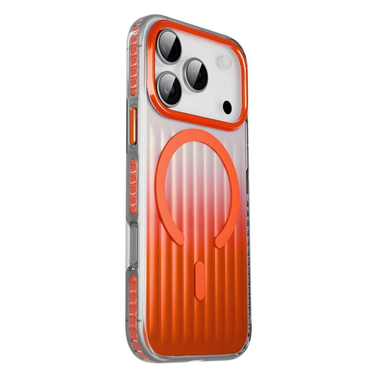 Чехол для смартфона, телефона Gurdini 17P Ocean Case Transparent Orange