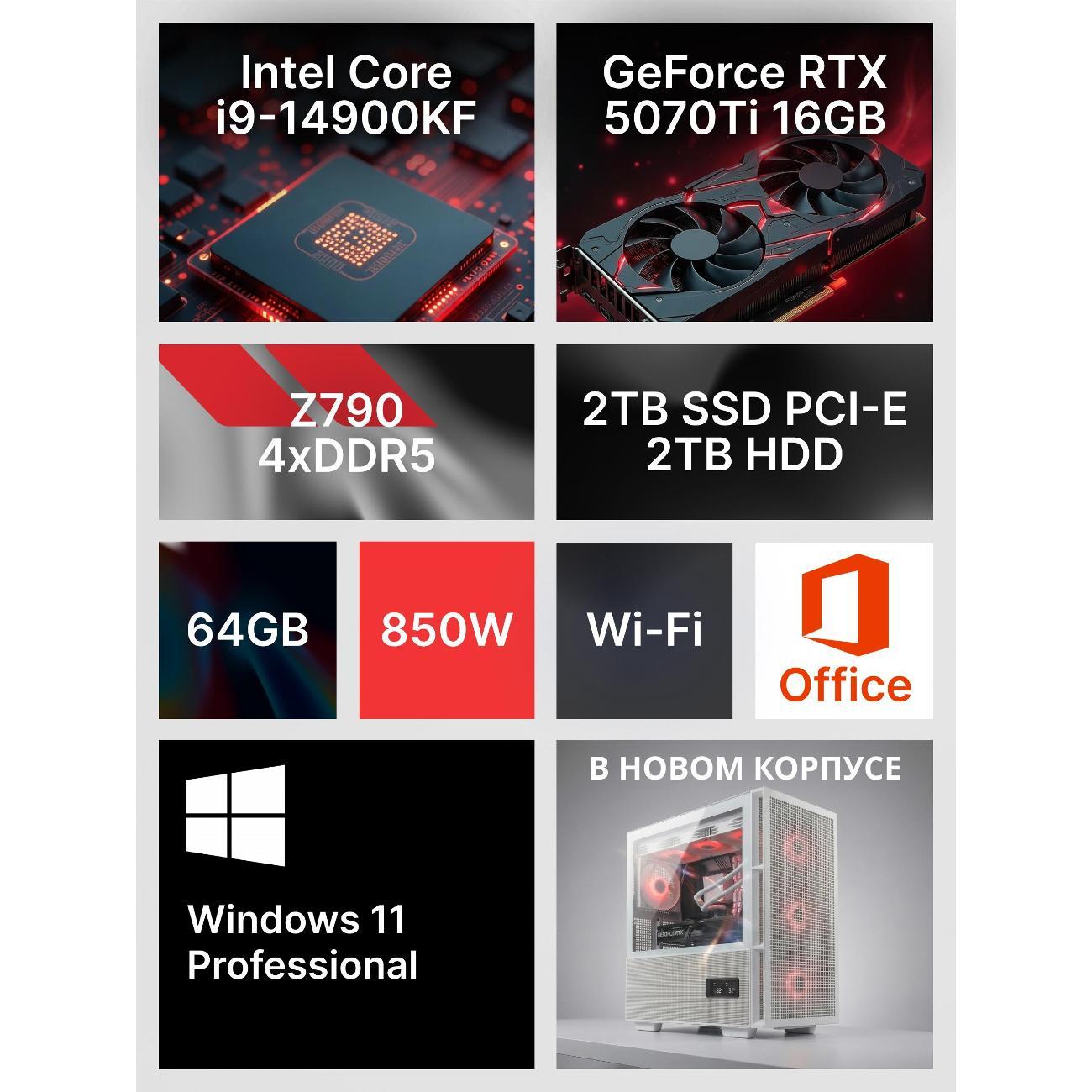 Системный блок Robotcomp Зевс 2.0 V3 Plus белый