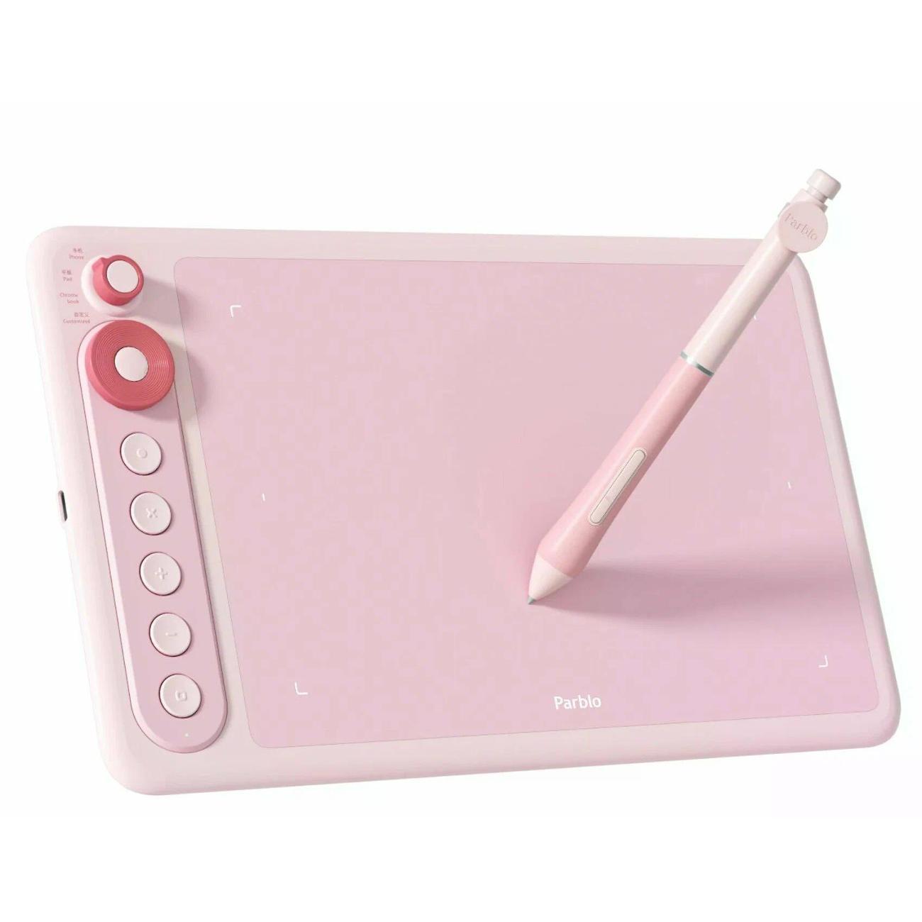 Планшет графический Parblo Intangbo X7 Pink