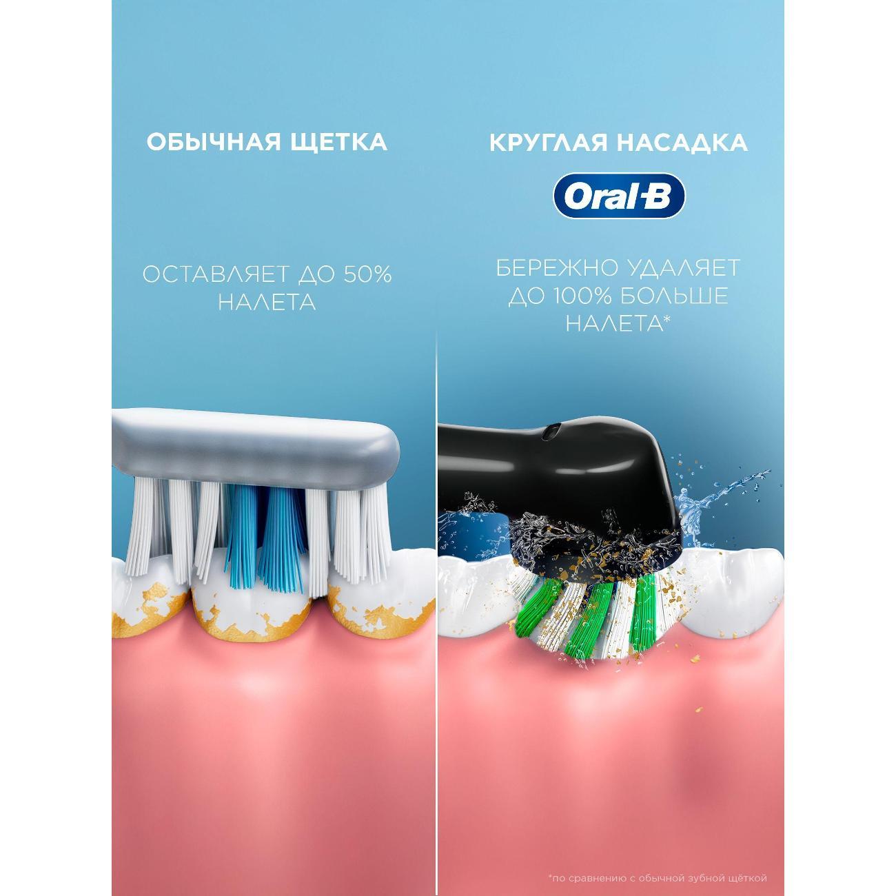 Электрическая зубная щетка Oral-B Vitality Pro Lilac + женская бритва Gillette Venus Deluxe Smooth Swirl