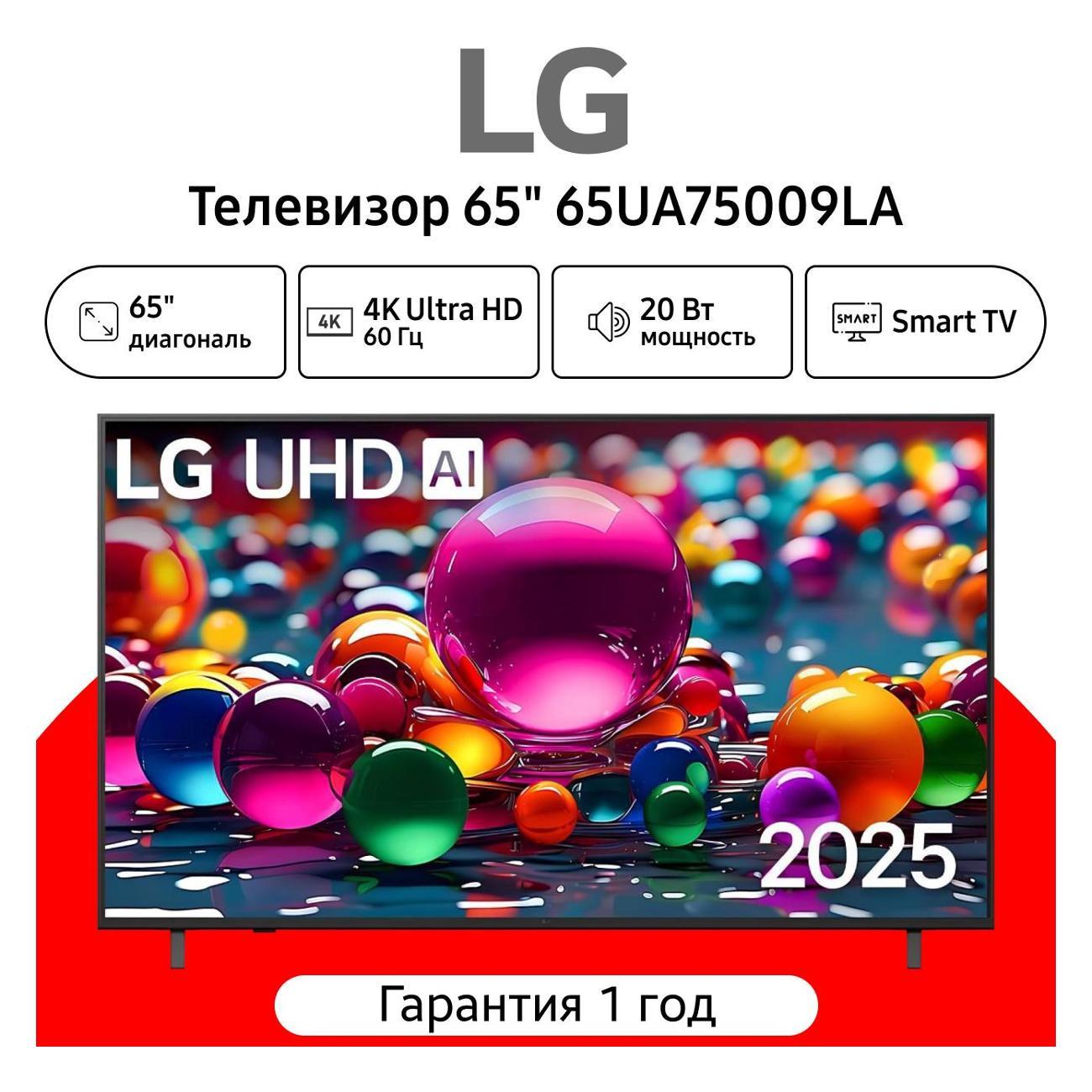 Телевизор LG 65UA75009LA фото