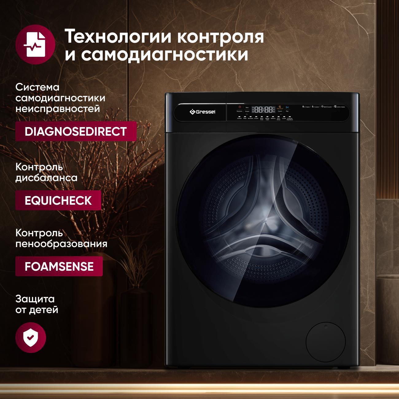 Стиральная машина с сушкой Gressel UGS704