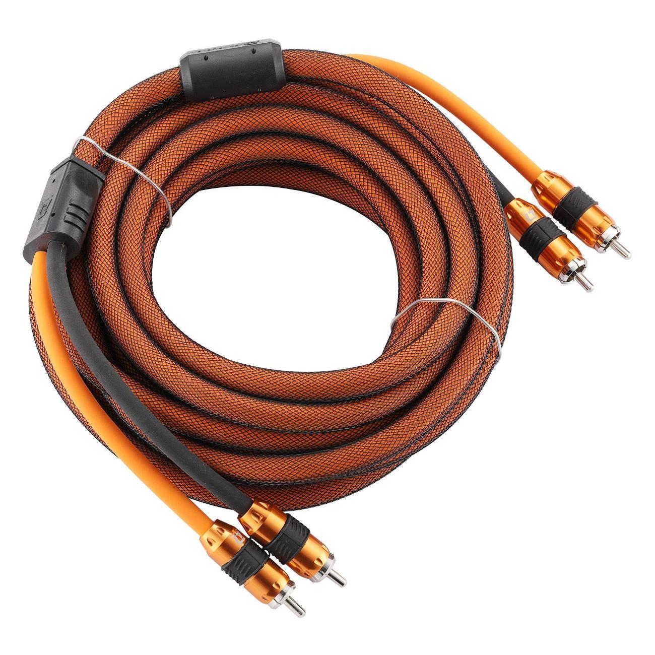 Кабель для автоакустики DL Audio Phoenix Ferrite Rings RCA 5M