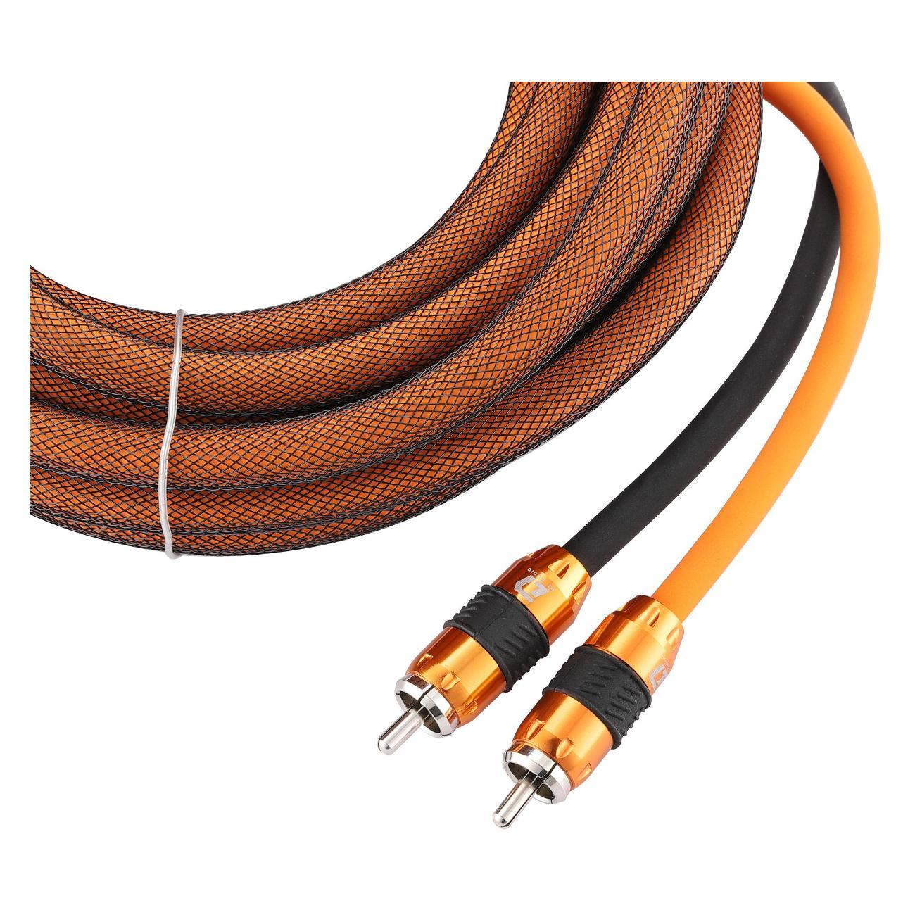 Кабель для автоакустики DL Audio Phoenix Ferrite Rings RCA 5M