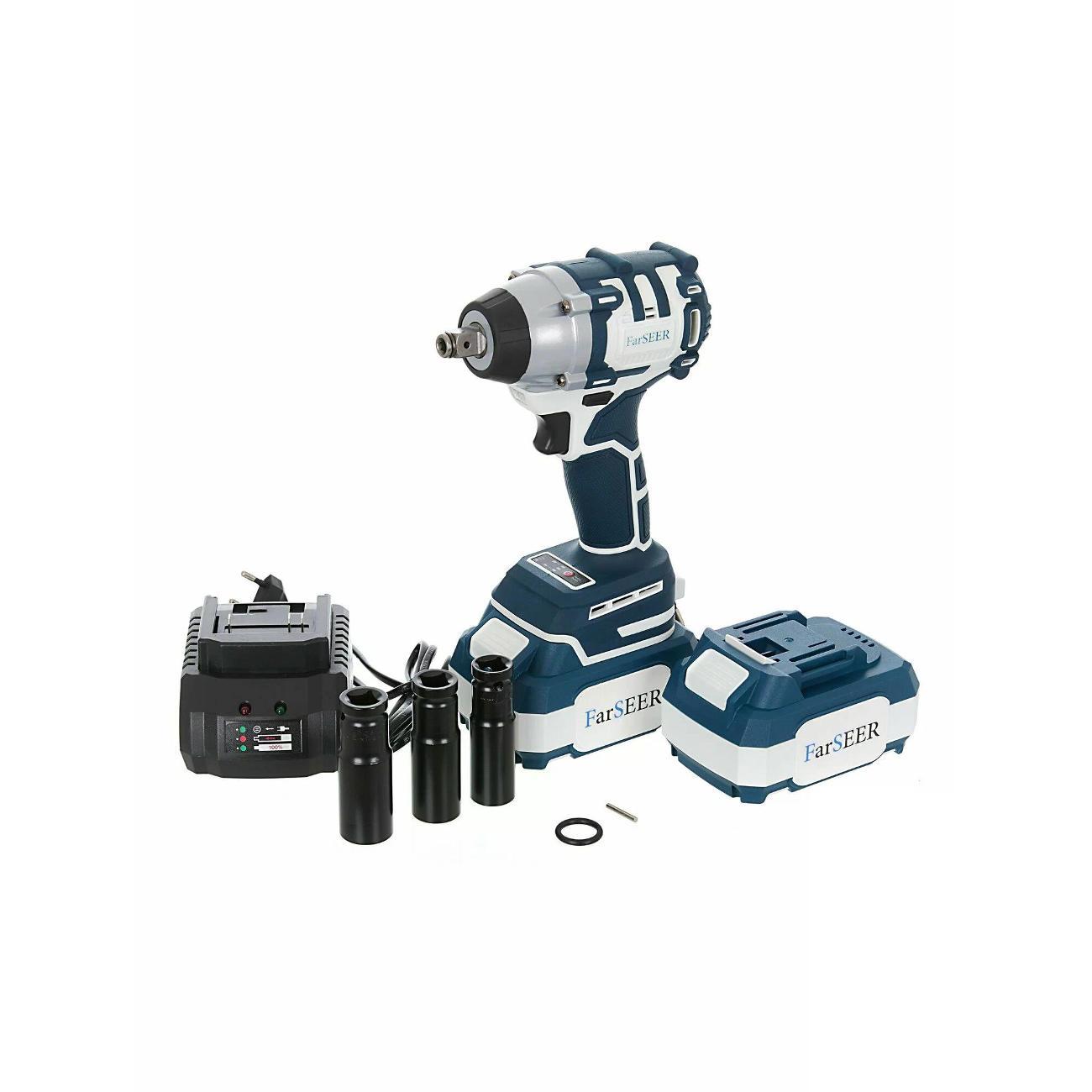 Гайковерт аккумуляторный бесщеточный Farseer CW21Li 390N (Без АКБ и З/У), 7727000073