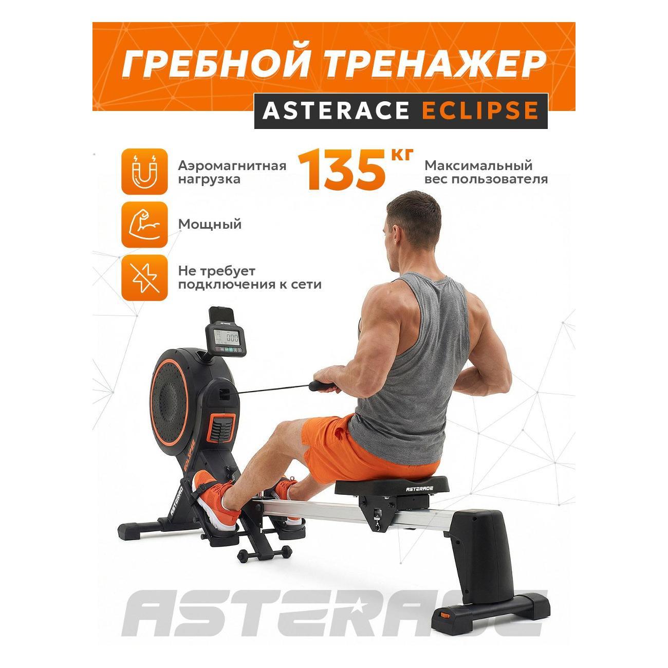 Гребной тренажер ASTERACE Eclipce складной