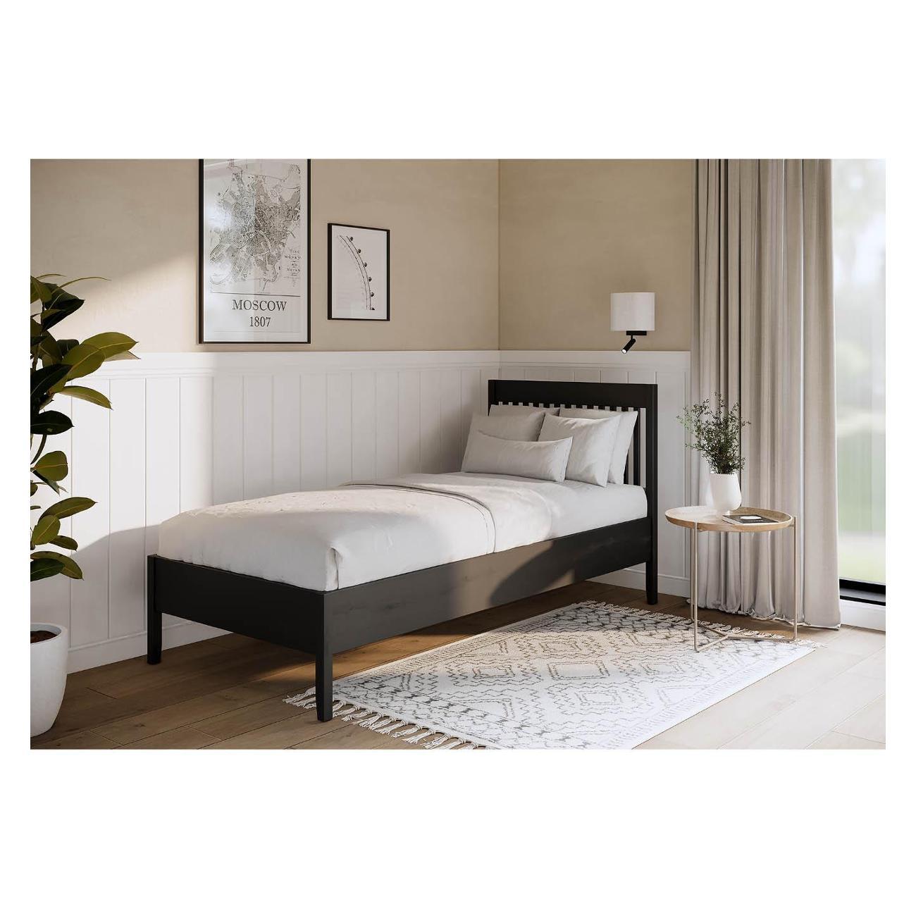 Кровать Лузалес ИЛЕКСА 90x200 черный