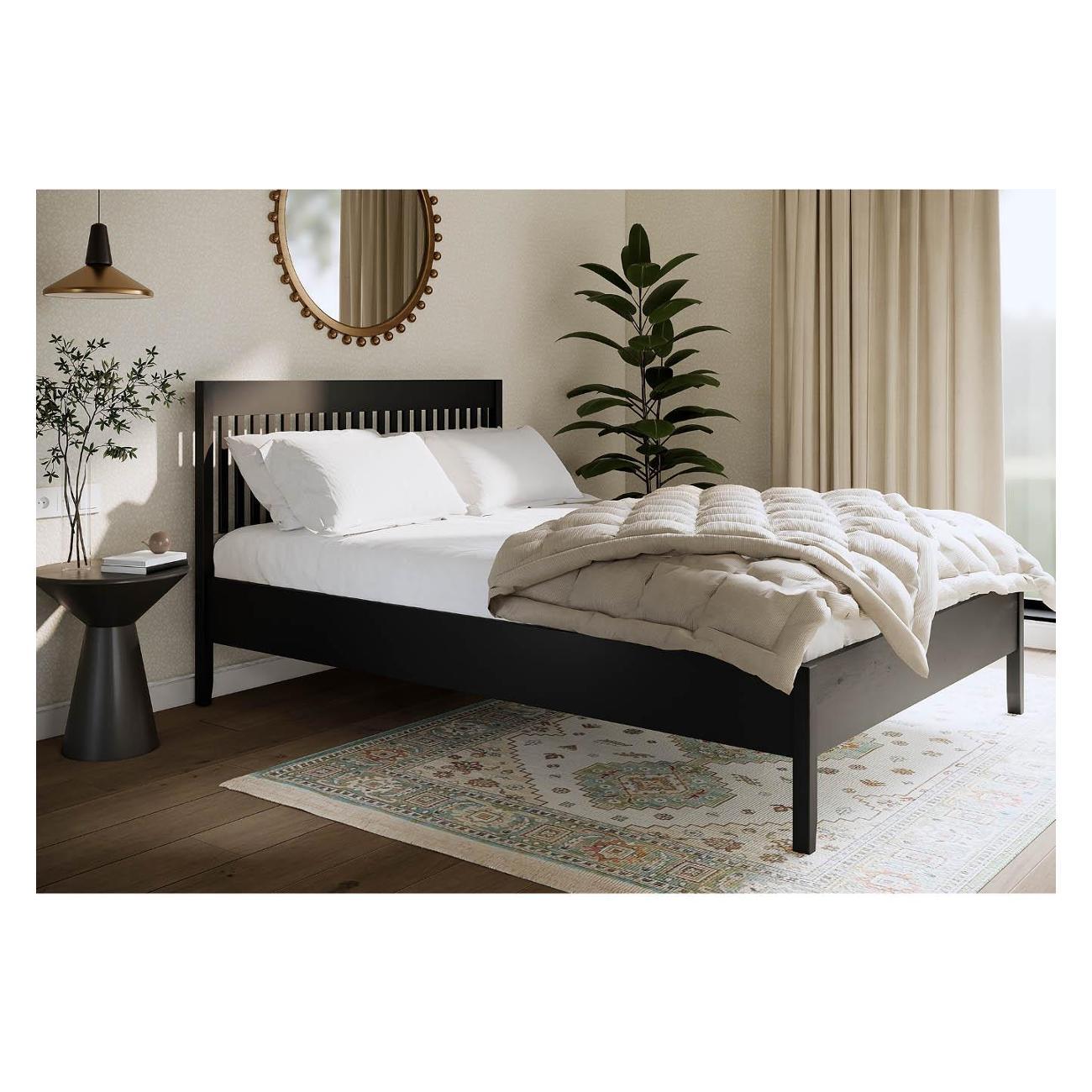 Кровать Лузалес ИЛЕКСА 140x200 черный