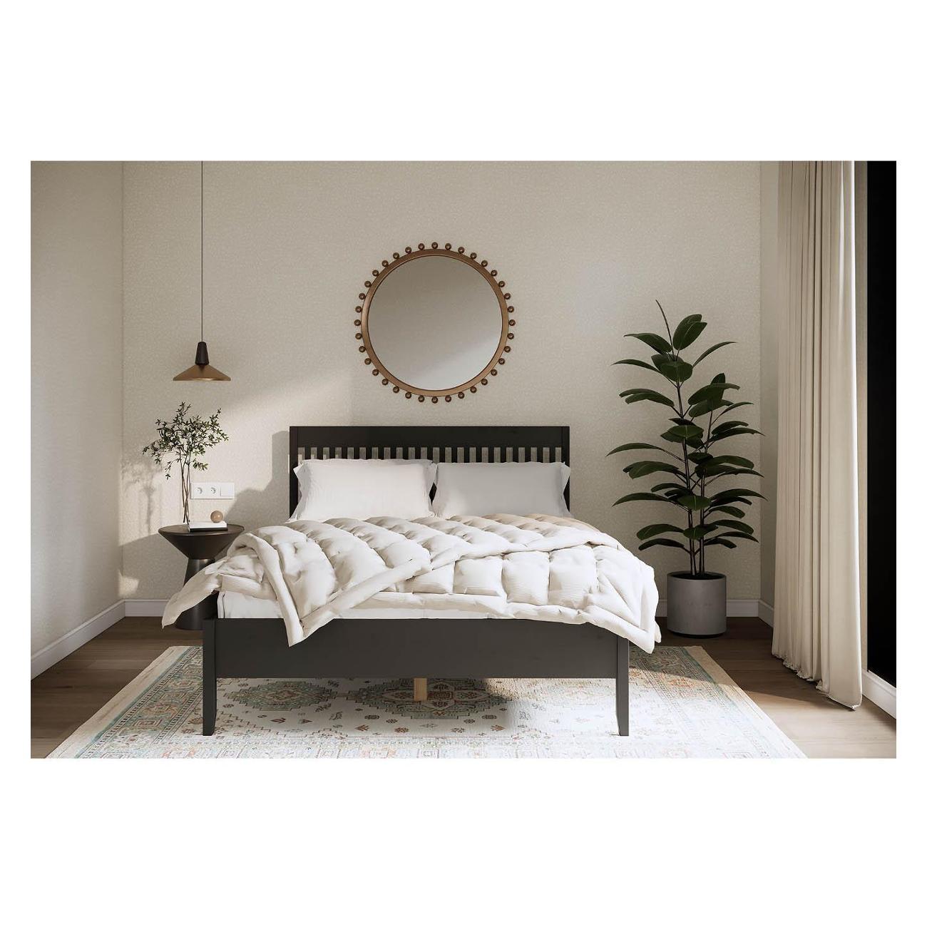 Кровать Лузалес ИЛЕКСА 140x200 черный