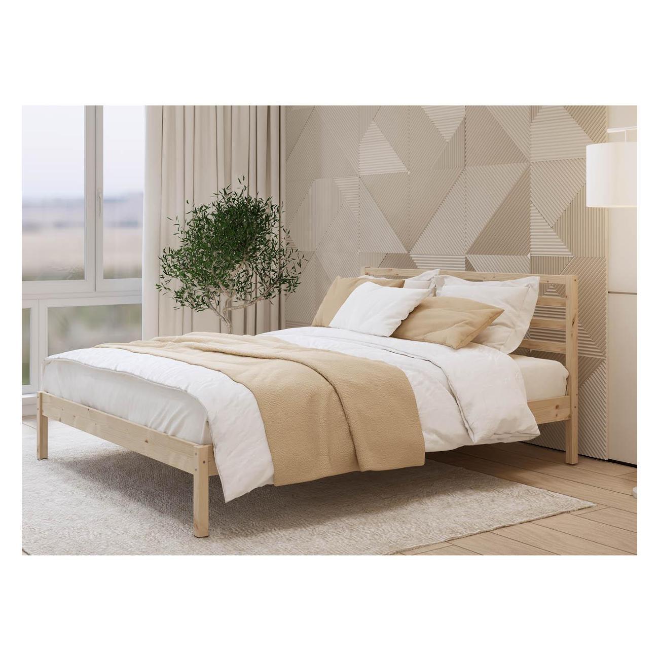 Кровать Лузалес ТИРАНА 160x200 сосна