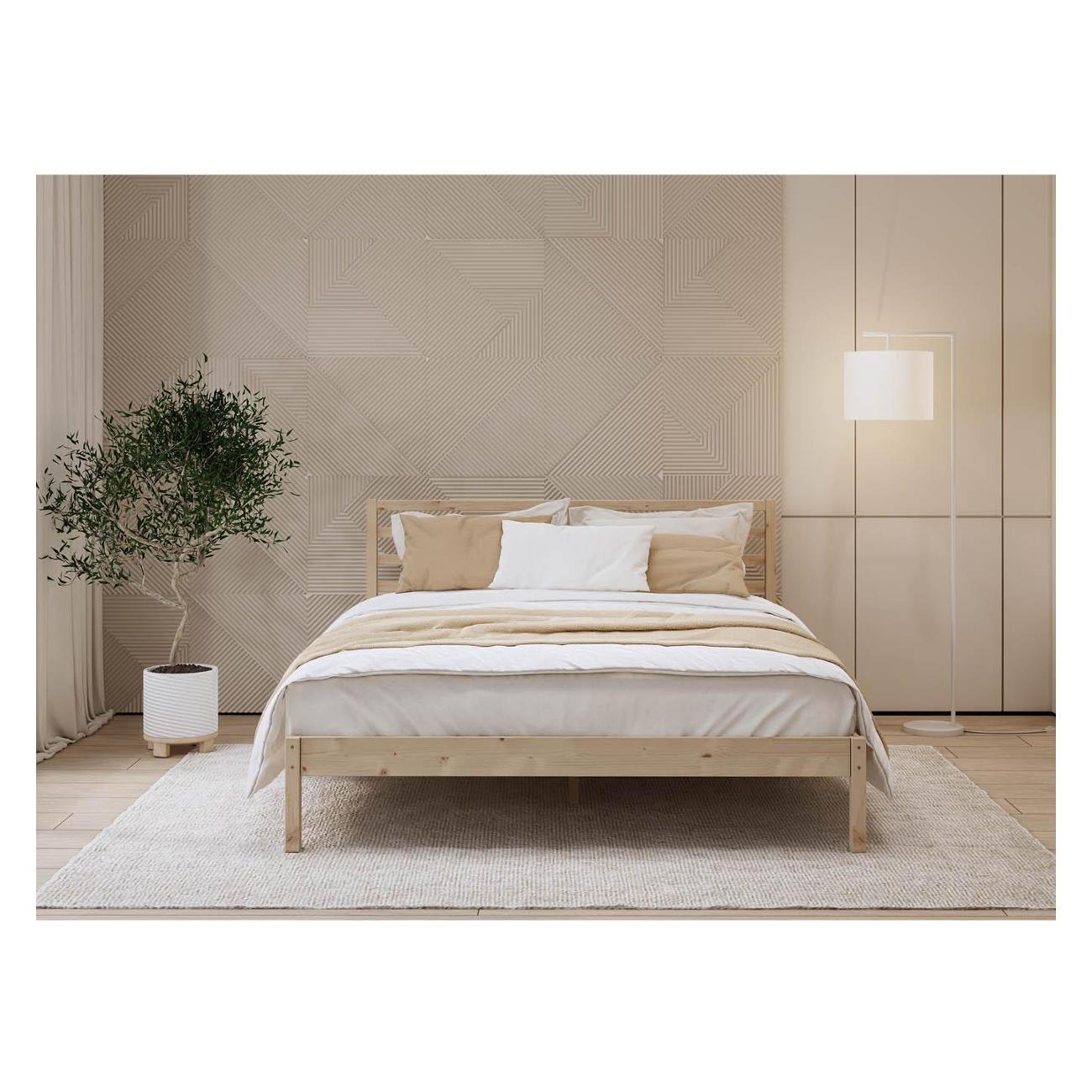 Кровать Лузалес ТИРАНА 160x200 сосна