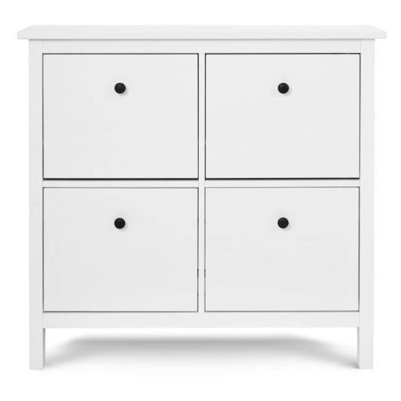 Обувница Лузалес КЫМОР 106х101х22 белый