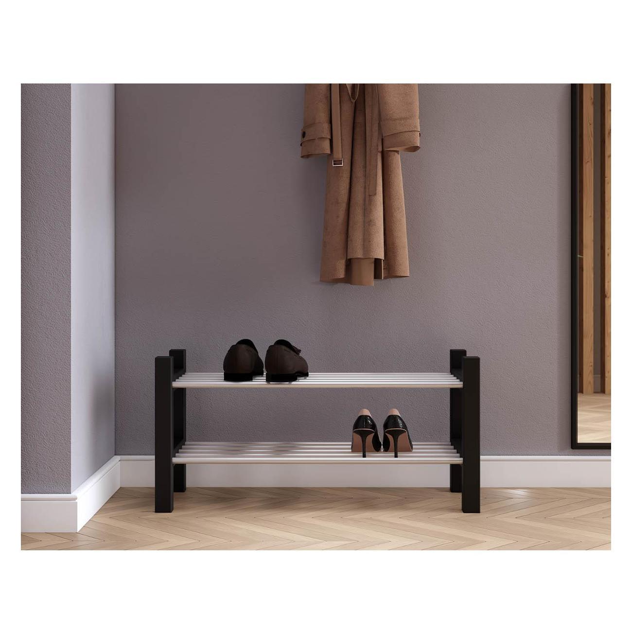 Обувница Лузалес МИЧА 82х32 черный