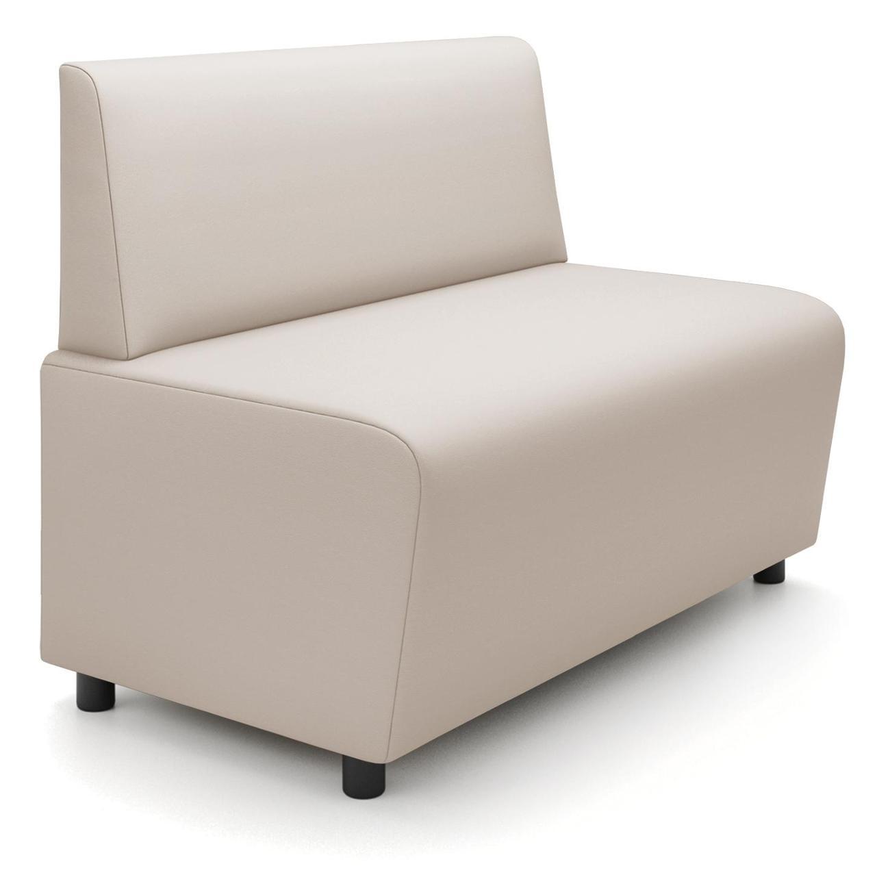 Диван Monofix БАФФ, экокожа, кремовый, 100х53х77