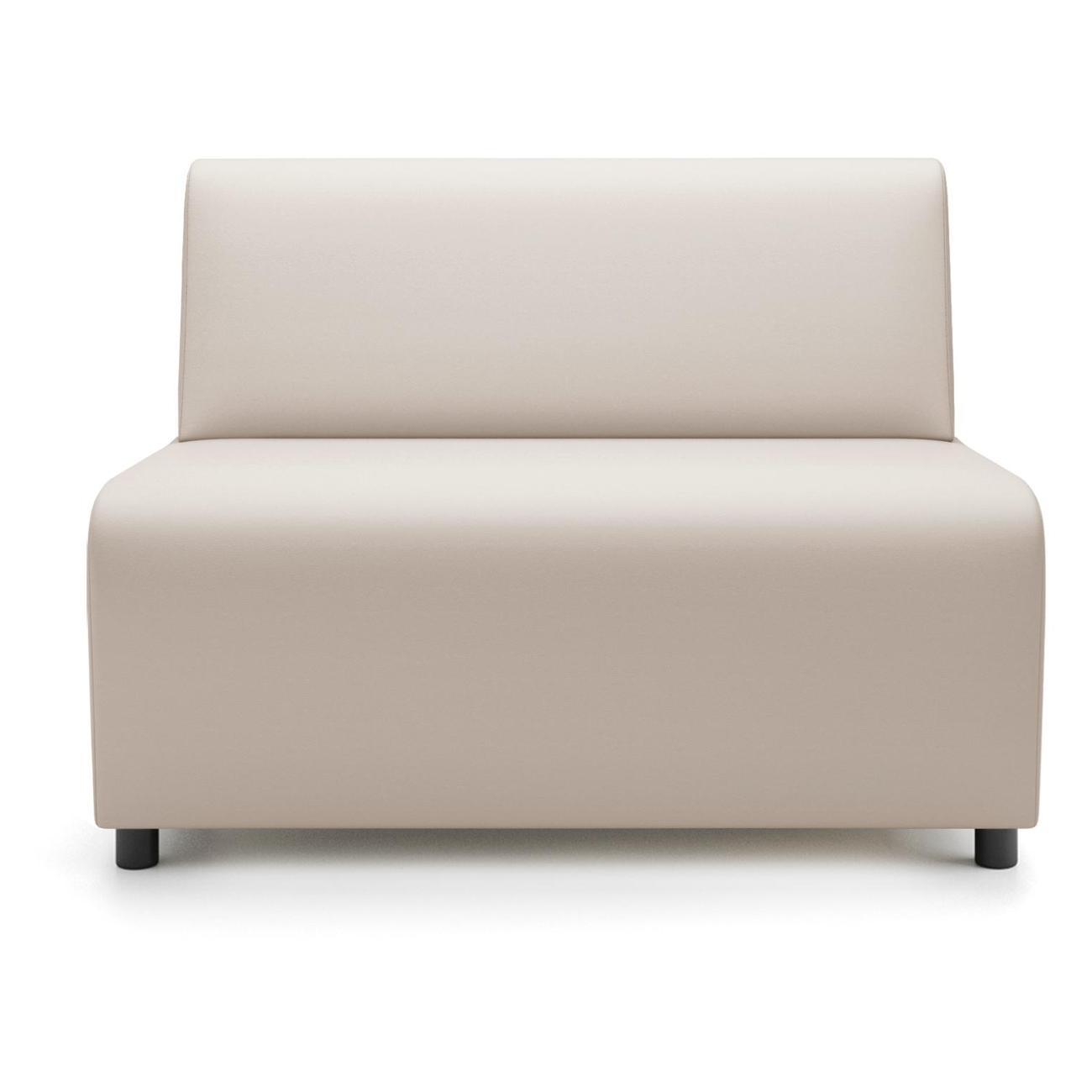 Диван Monofix БАФФ, экокожа, кремовый, 100х53х77