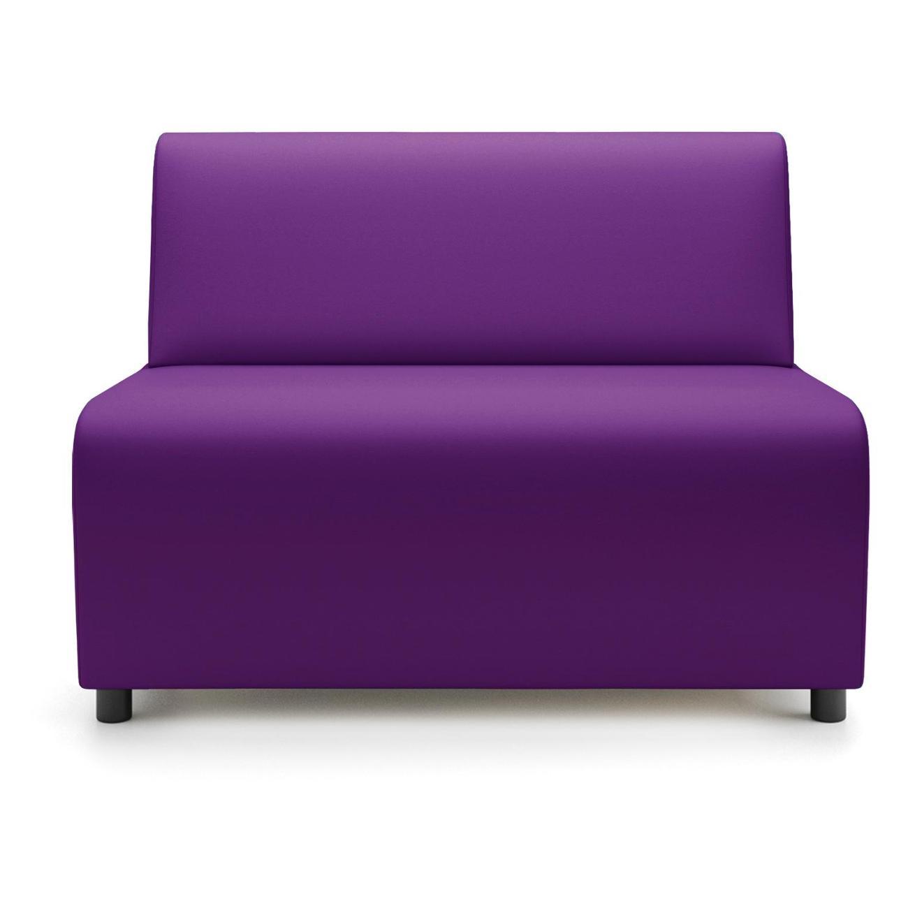 Диван Monofix БАФФ, экокожа, фиолетовый, 100х53х77