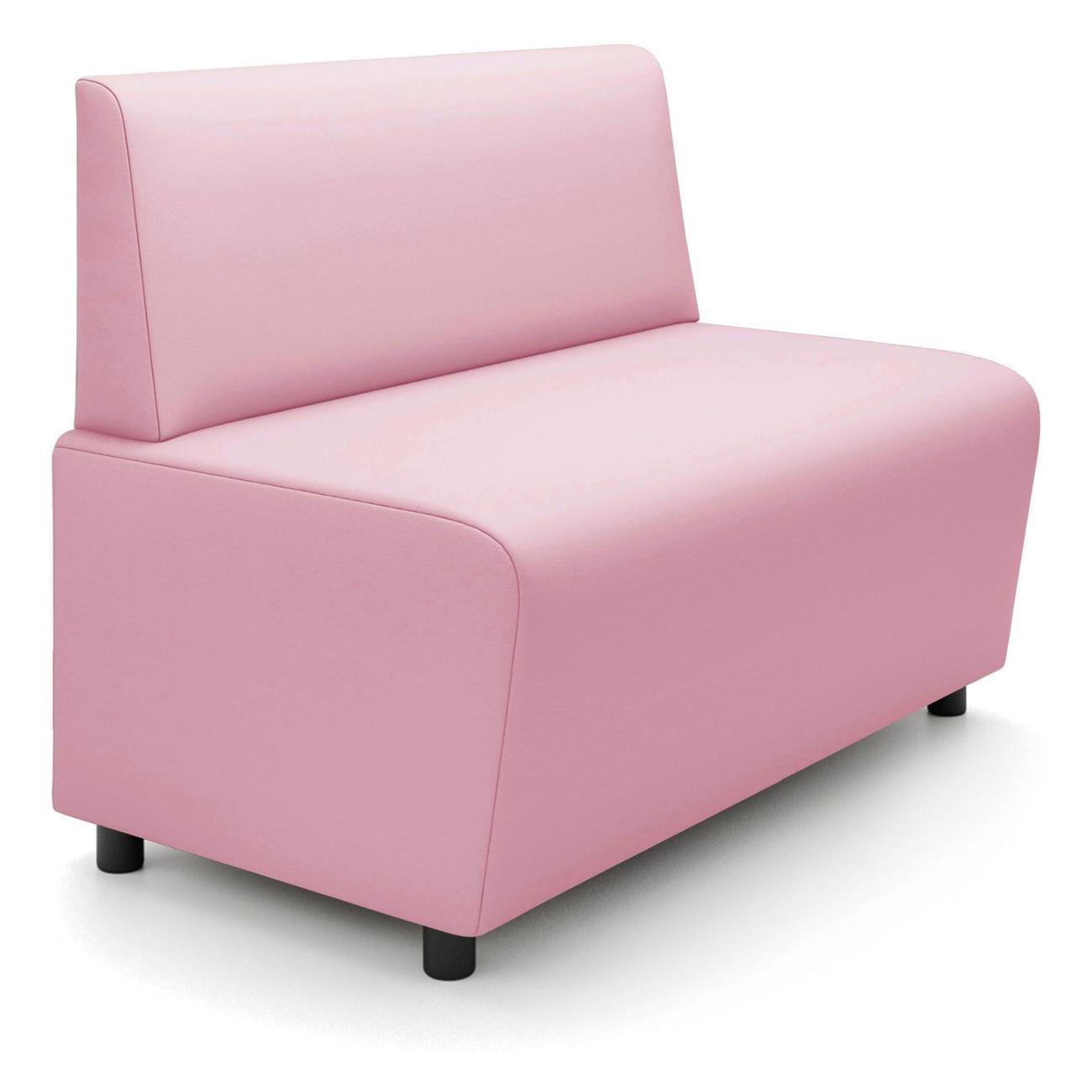 Диван Monofix БАФФ, экокожа, пудра, 100х53х77