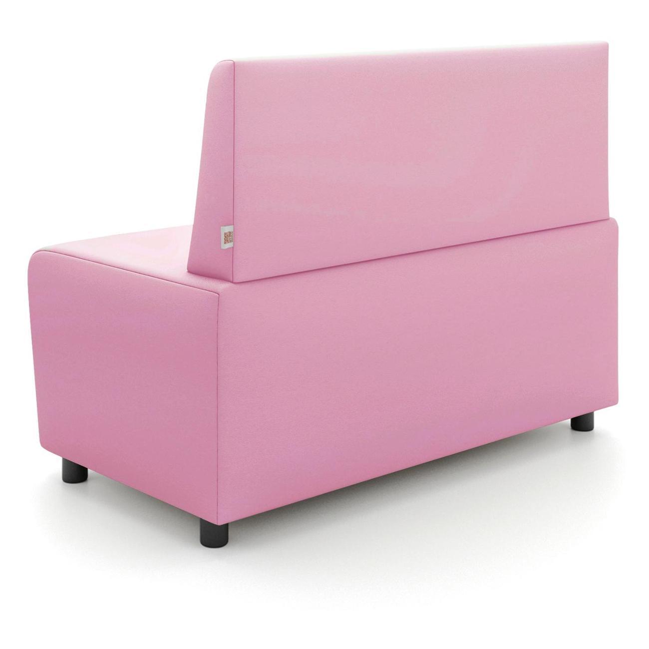 Диван Monofix БАФФ, экокожа, пудра, 100х53х77