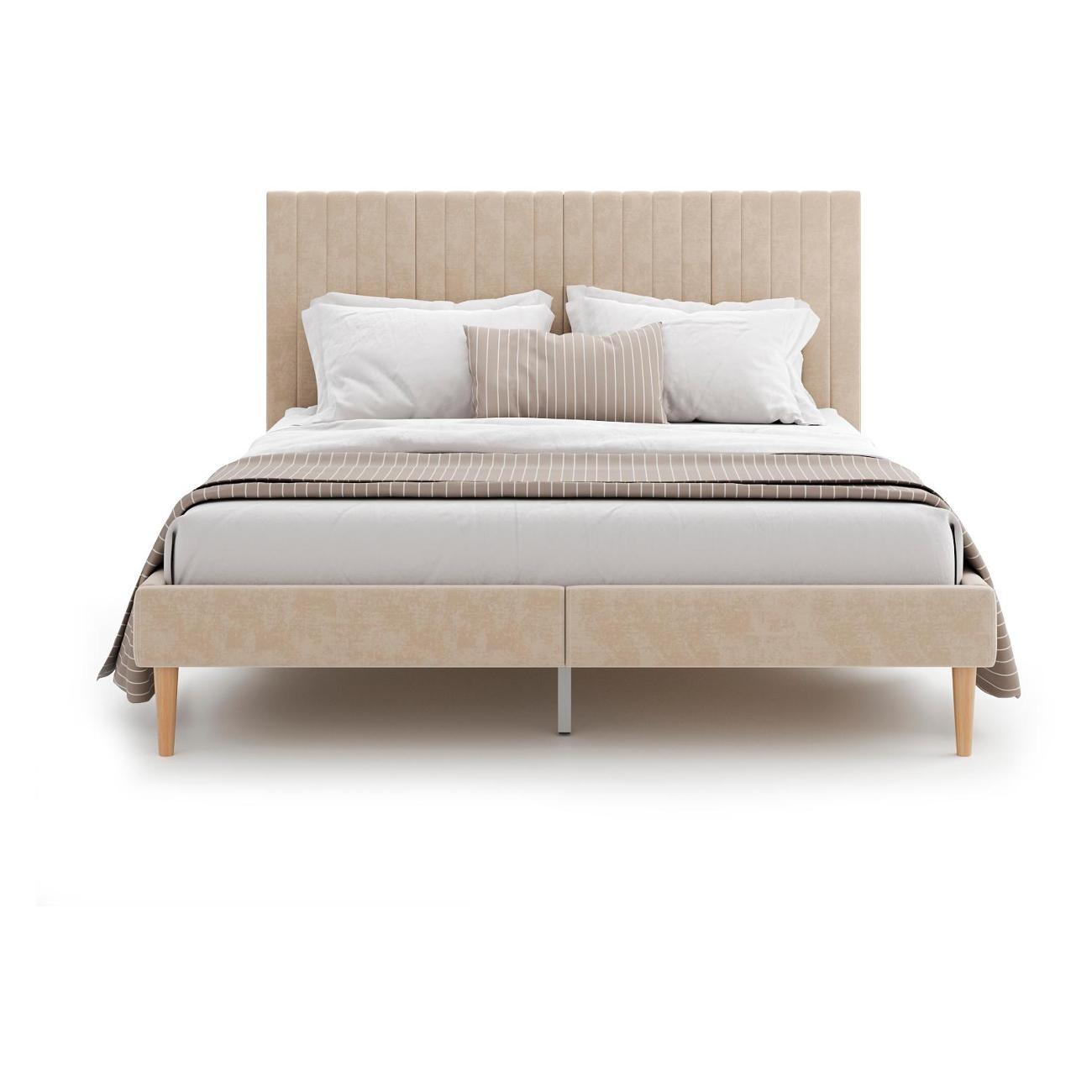 Кровать Monofix АММА, 160х200 бежевый (№18)