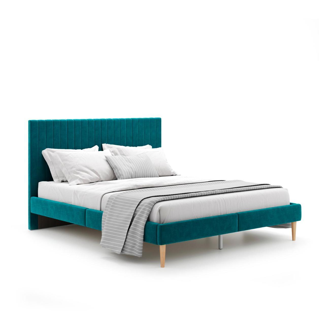 Кровать Monofix АММА, 160х200 изумрудный (№20)