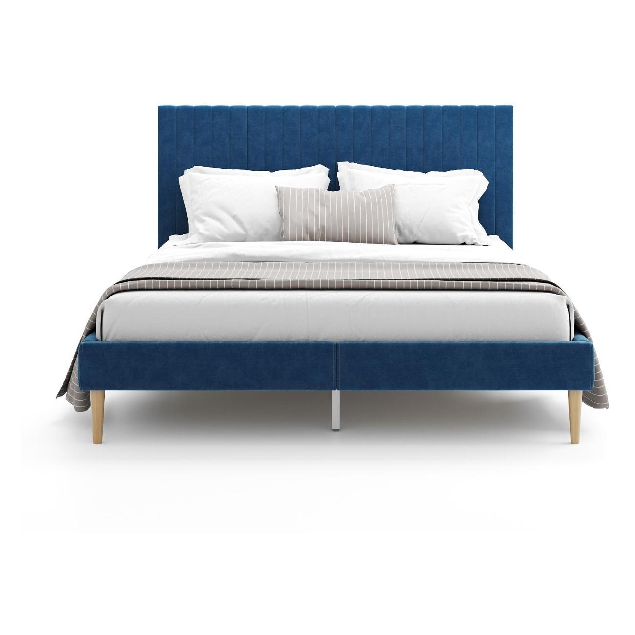 Кровать Monofix АММА, 160х200 синий (№26)