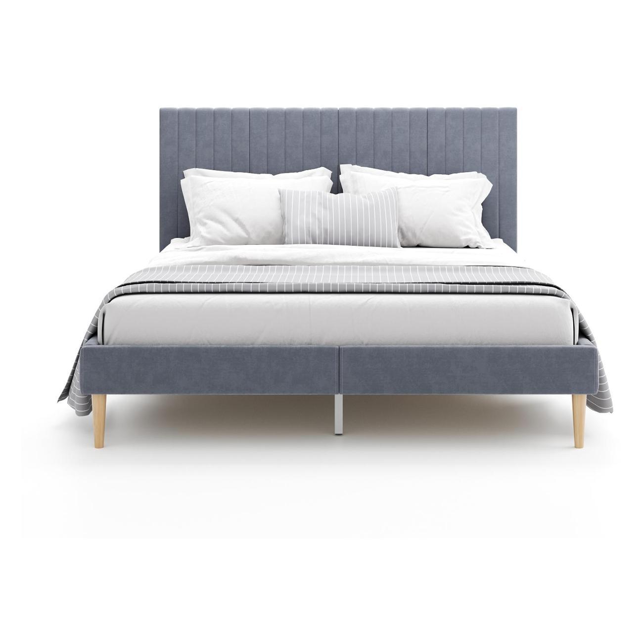 Кровать Monofix АММА, 160х200 серый (№32)