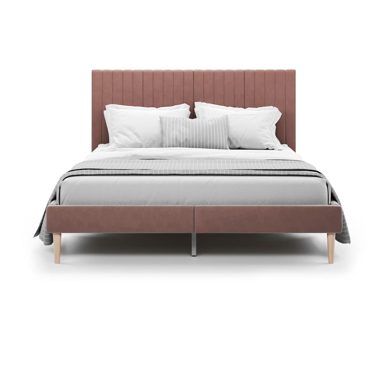 Кровать Monofix АММА, 160х200 светло-коричневый (№6)