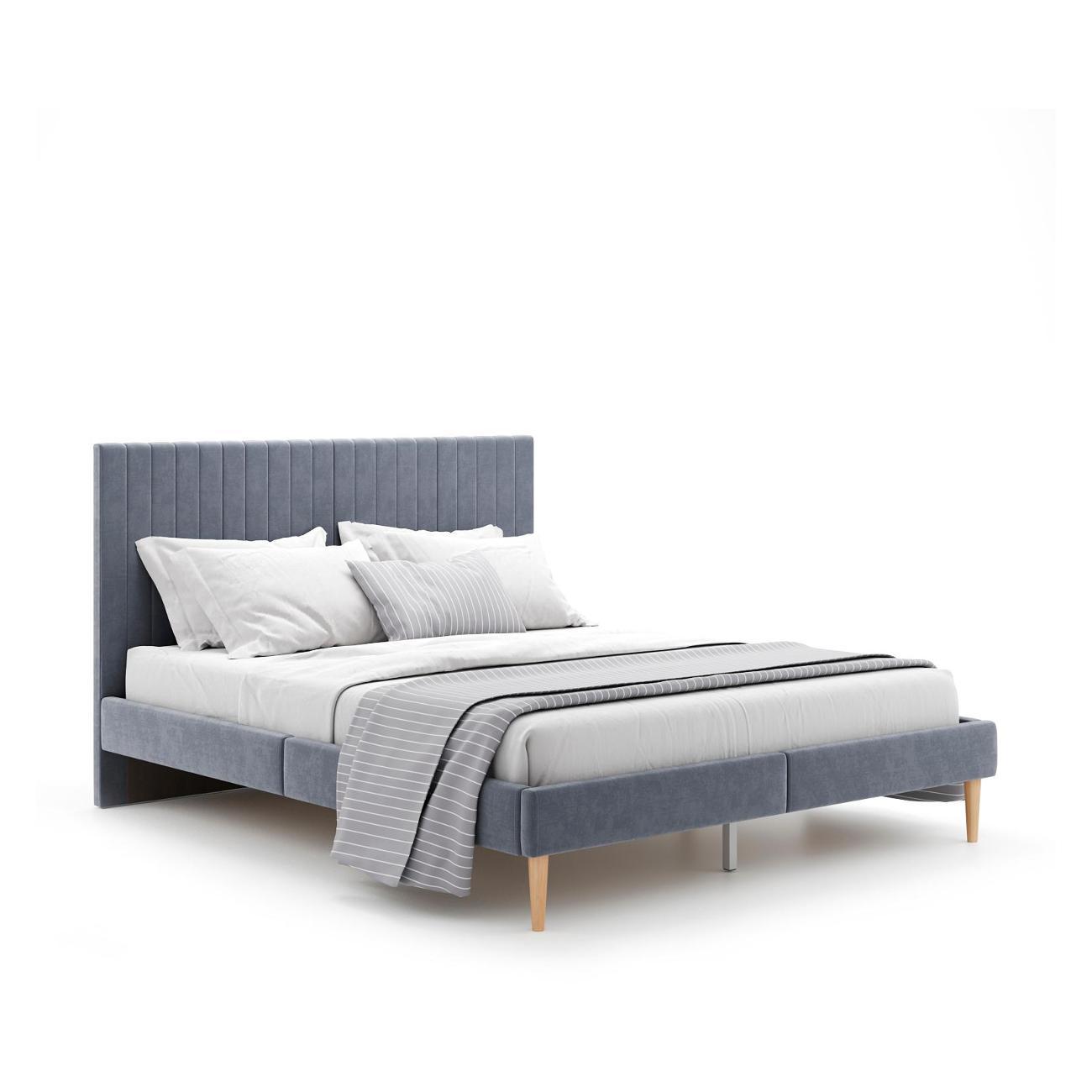 Кровать Monofix АММА, 140х200, серый (№32)