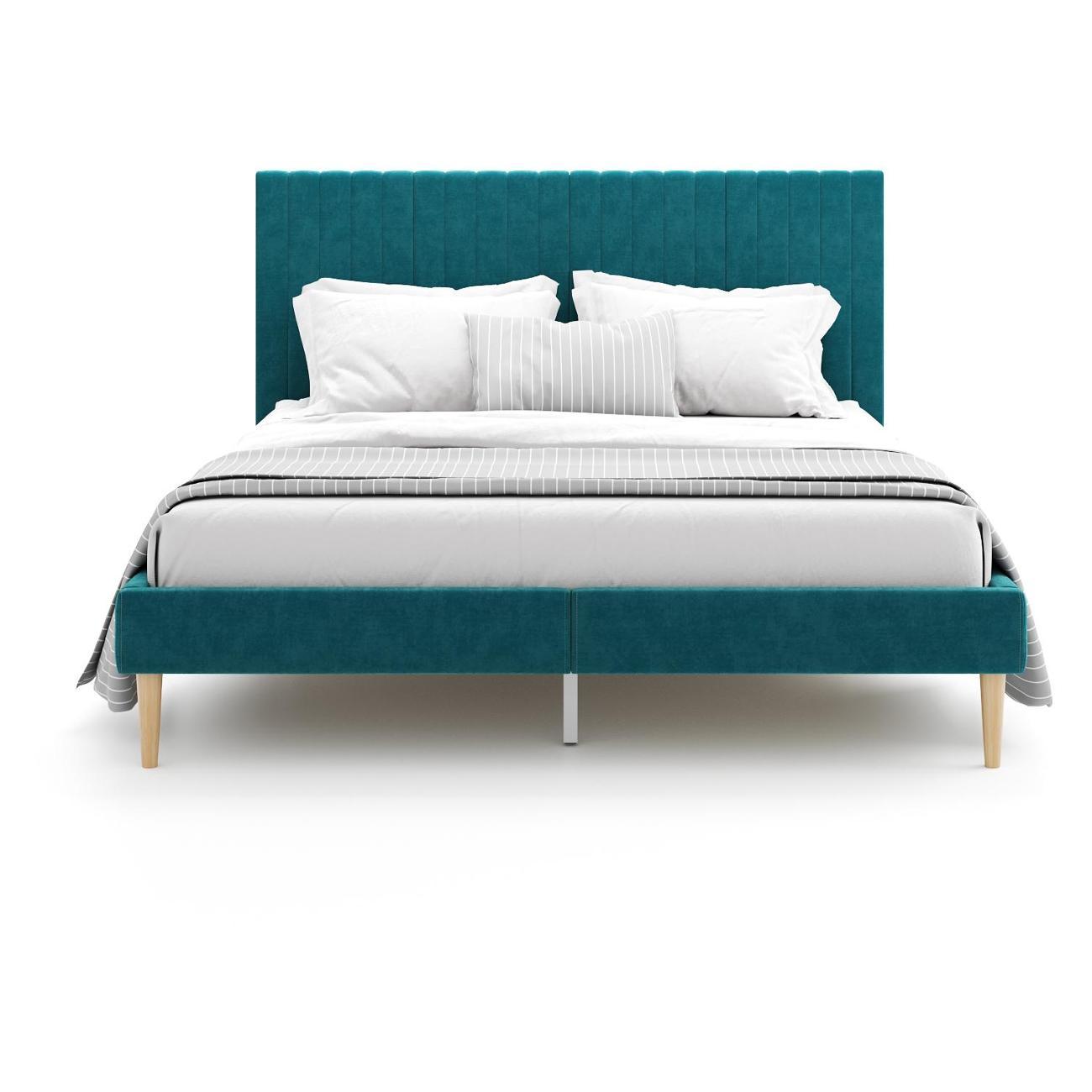 Кровать Monofix АММА, 140х200, изумрудный (№20)