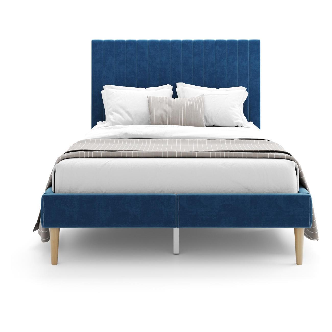 Кровать Monofix АММА, 120х200, синий (№26)