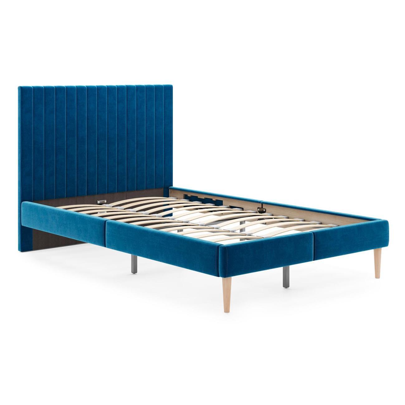 Кровать Monofix АММА, 120х200, синий (№26)