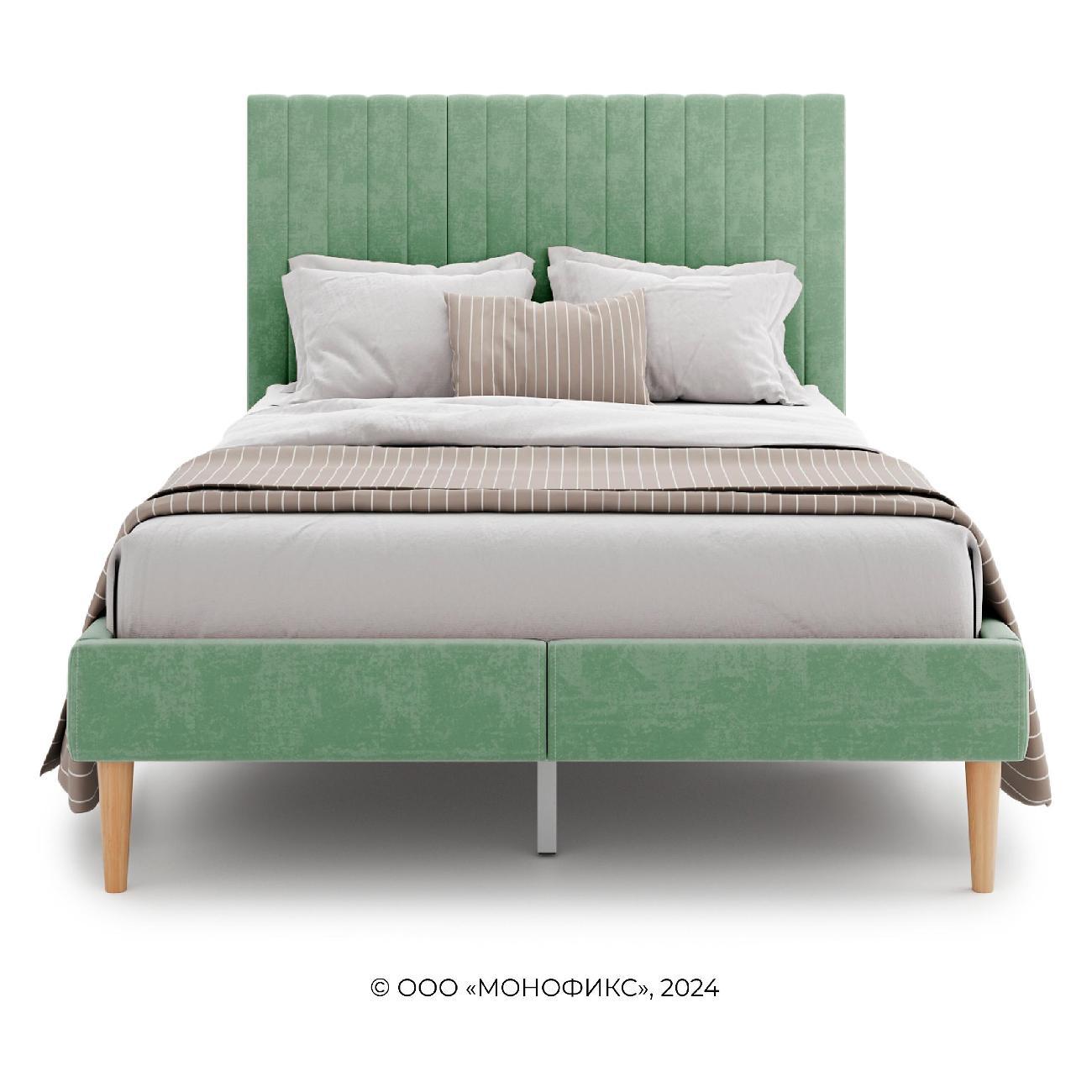 Кровать Monofix АММА, 120х200, оливковый (№30)