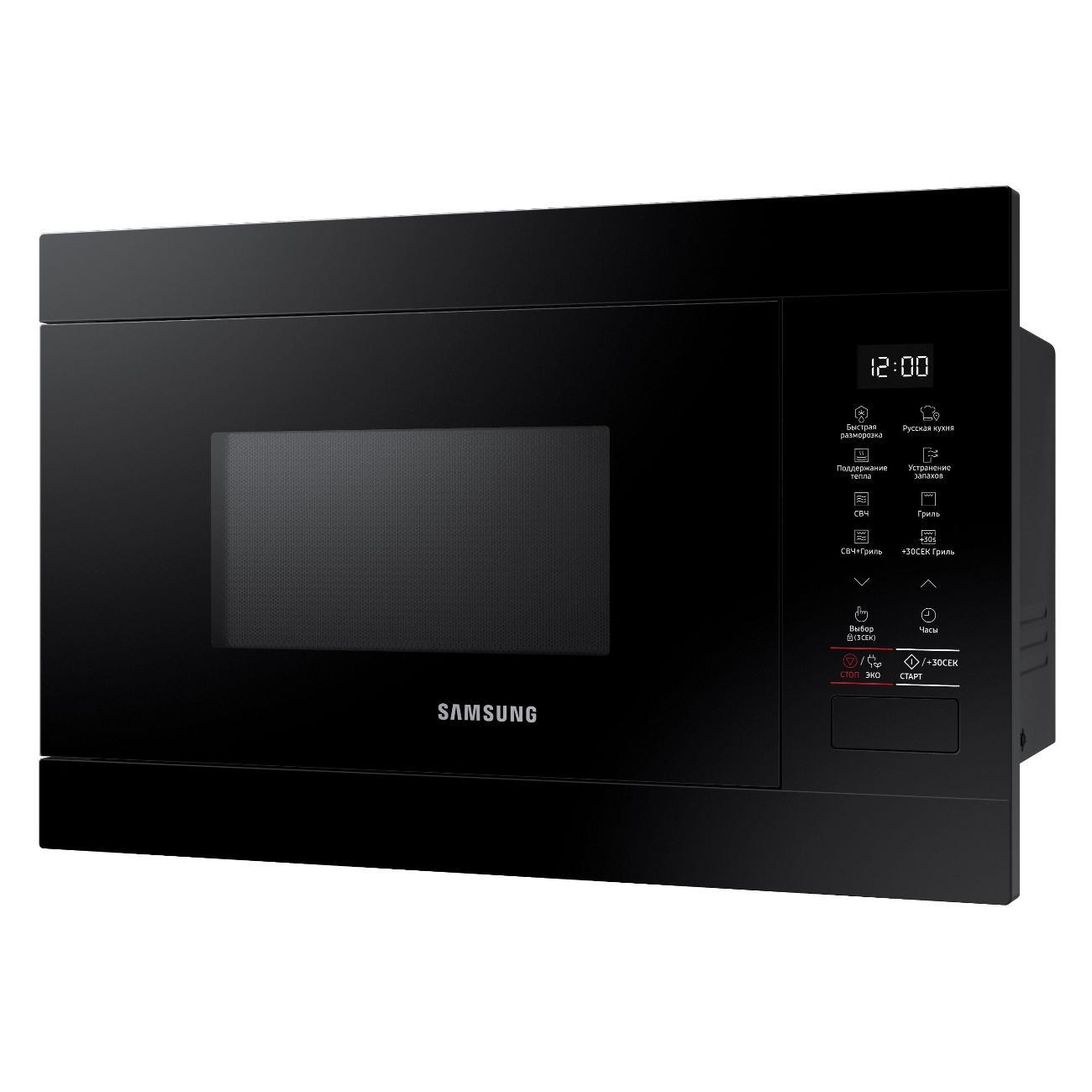 Встраиваемая микроволновая печь Samsung MG22M8054AK/BW