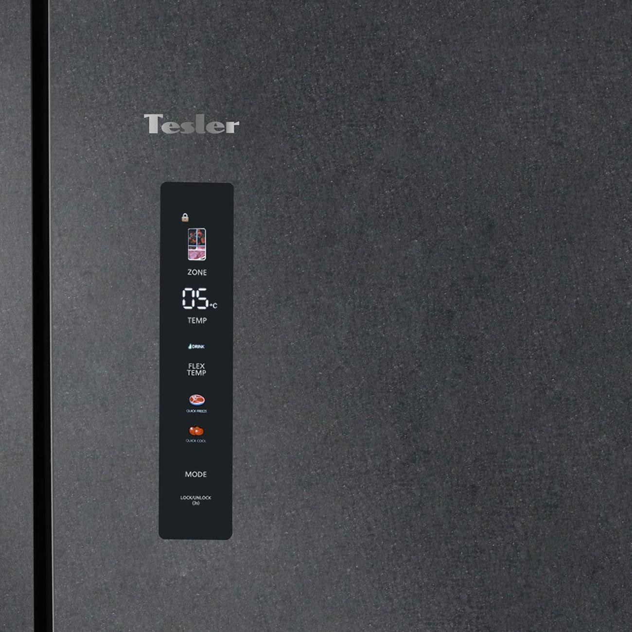 Холодильник Tesler RCD-547BI SPARKLING GREY