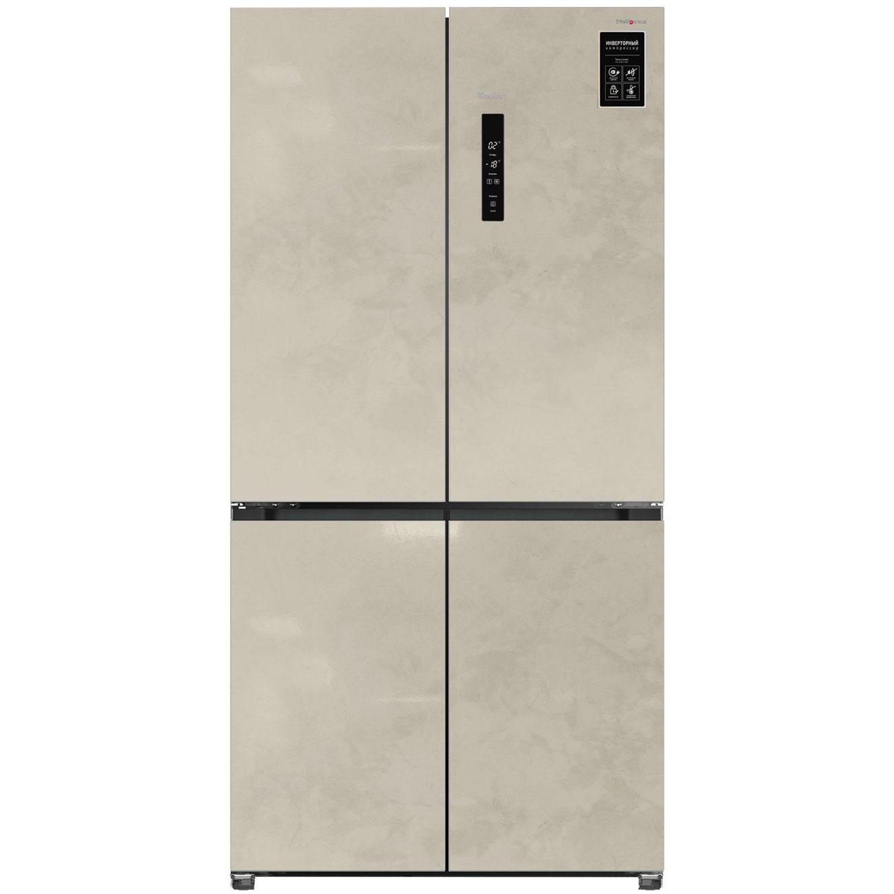 Холодильник Tesler RCD-547BI MARBLE BEIGE