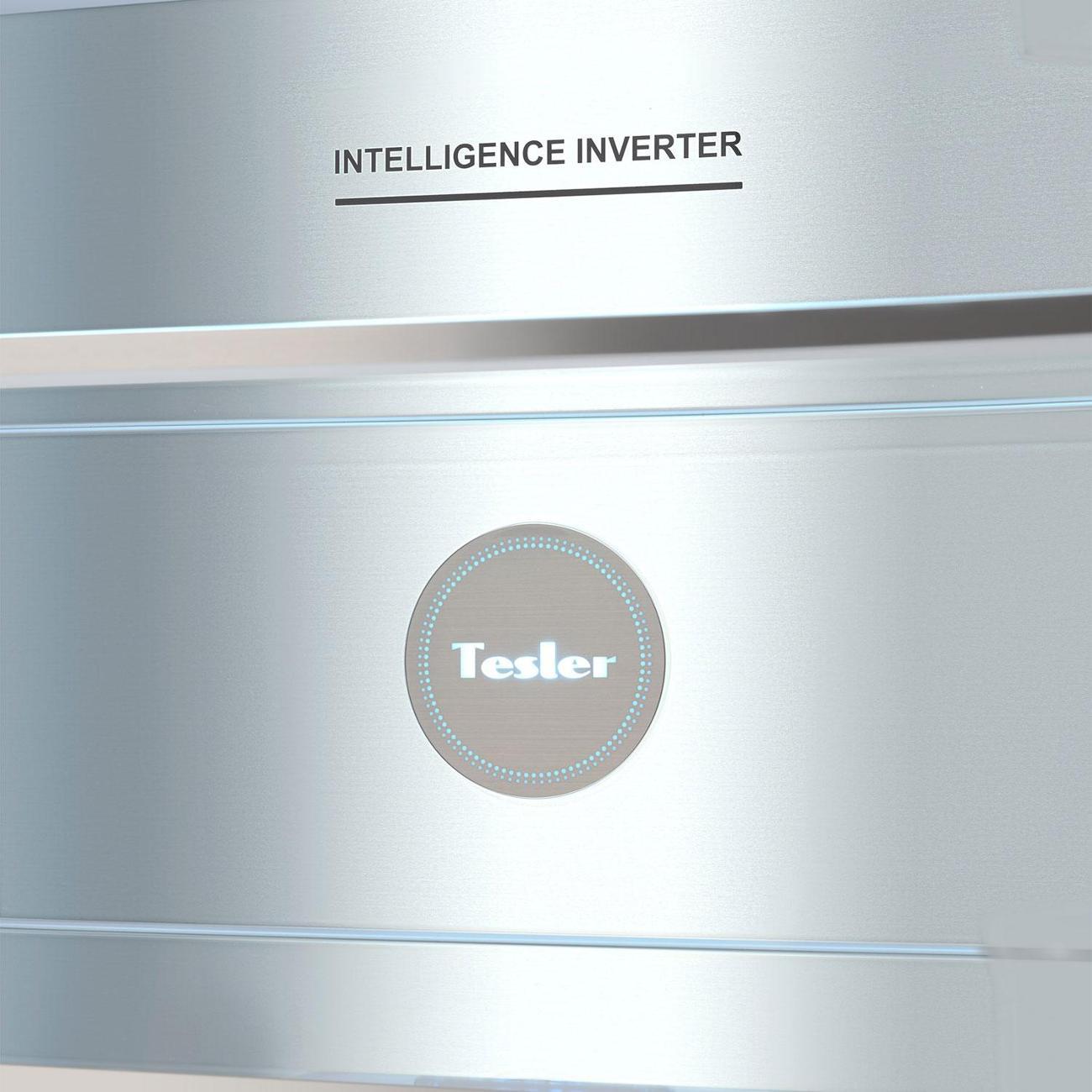 Холодильник Tesler RCD-547BI MARBLE бежевый
