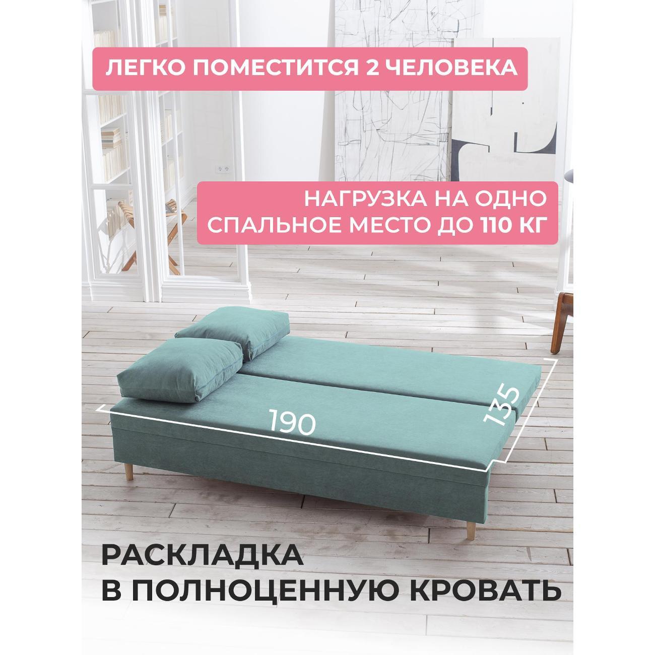 Диван CityHD Токио бирюзовый