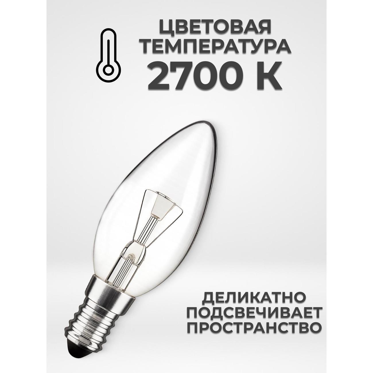 Лампа LED BELSVET ДС230-60-1, комплект 10 шт