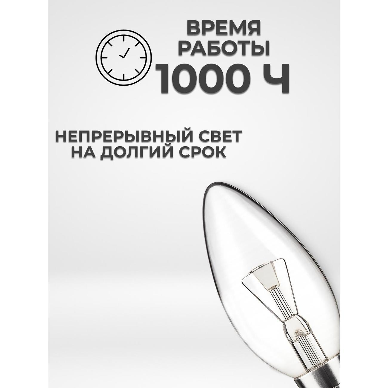 Лампа LED BELSVET ДС230-60-1, комплект 10 шт