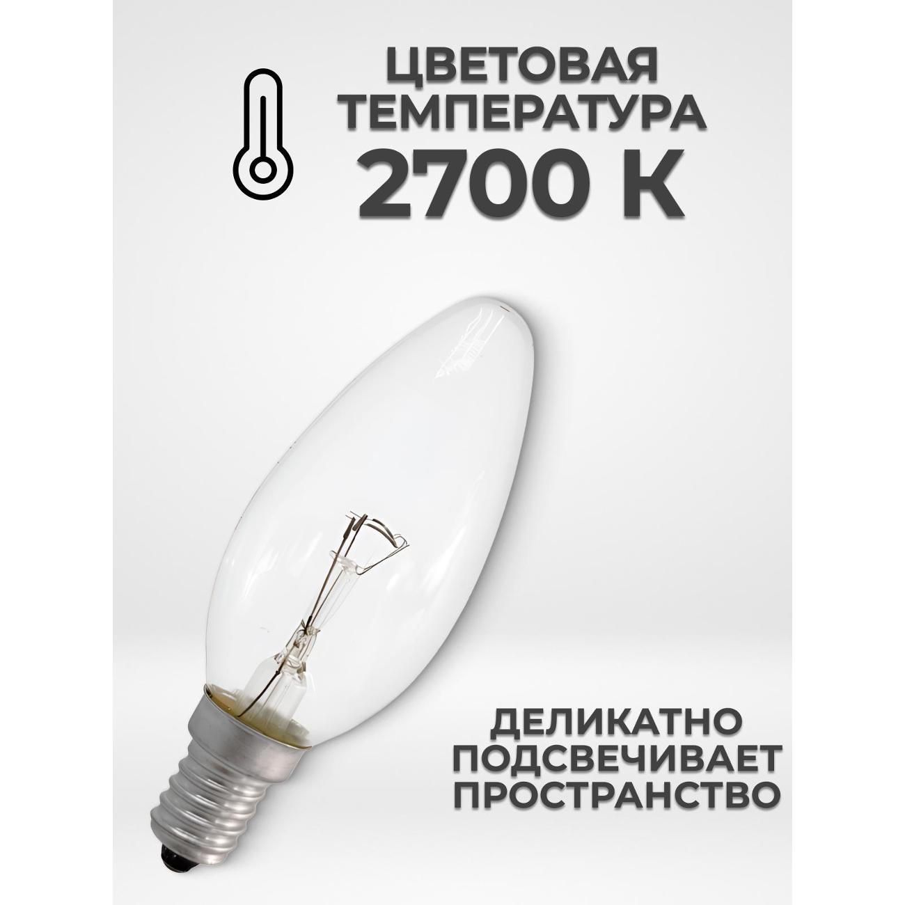 Лампа LED BELSVET ДС230-40-1, комплект 10 шт